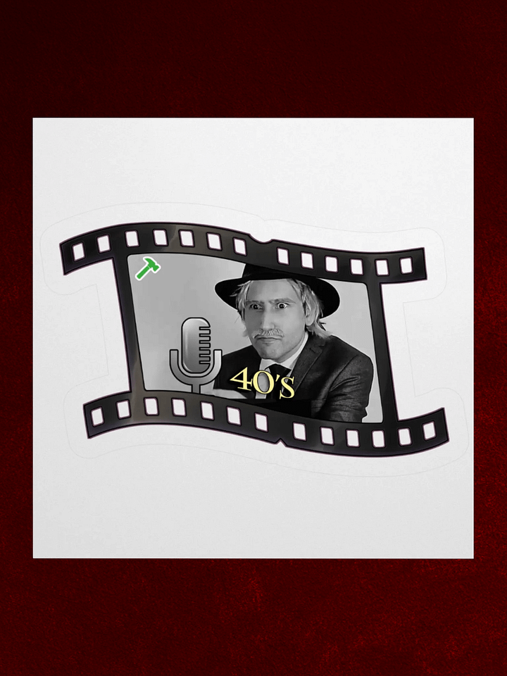 StreamReel | 40's Sticker product image (1)