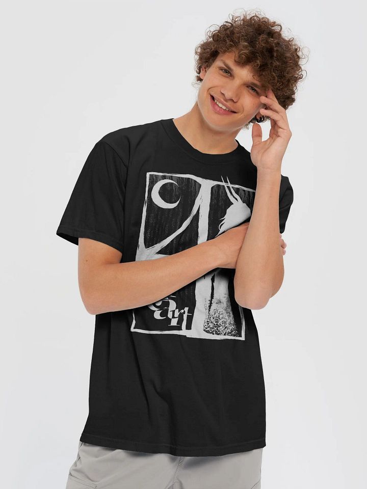 HEART Black T-Shirt product image (2)