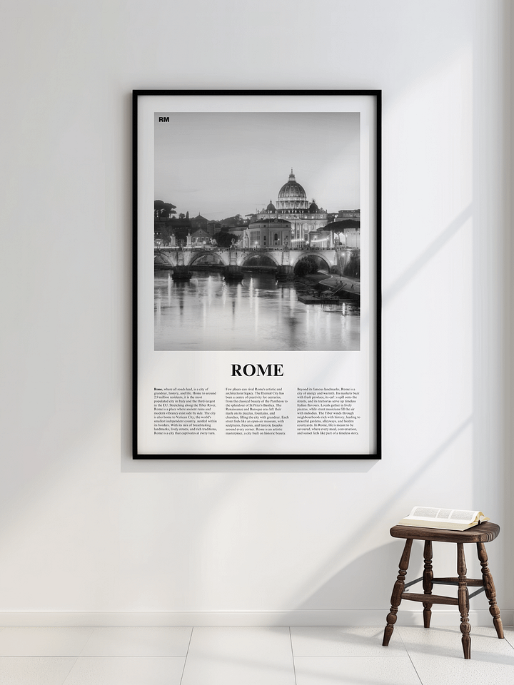 Rome 04 Newspaper Poster product image (2)