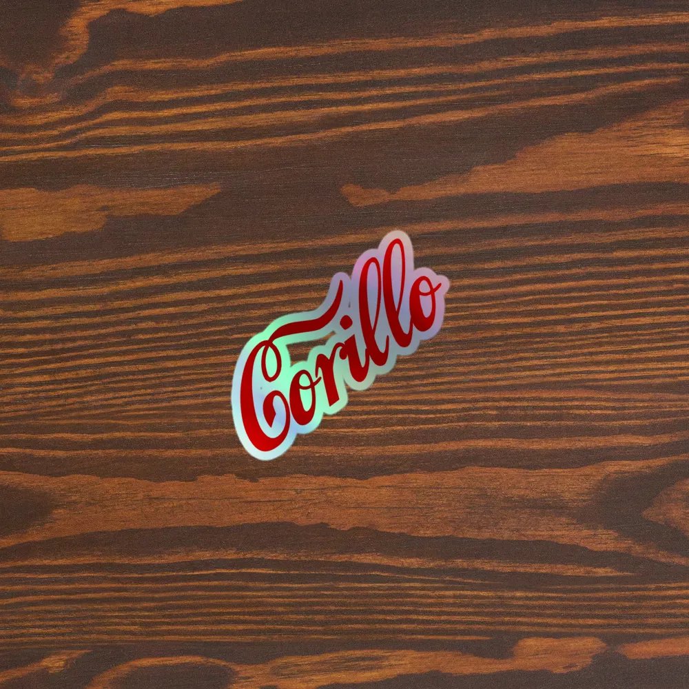 Cola Holographic Sticker product image (3)