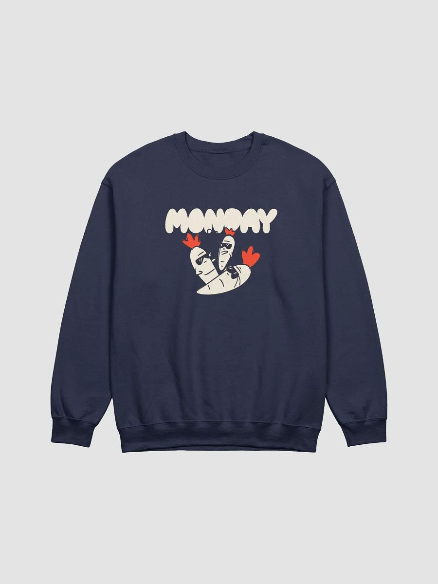 Cool Carrot Crewneck: MONDAY Edition product image (1)