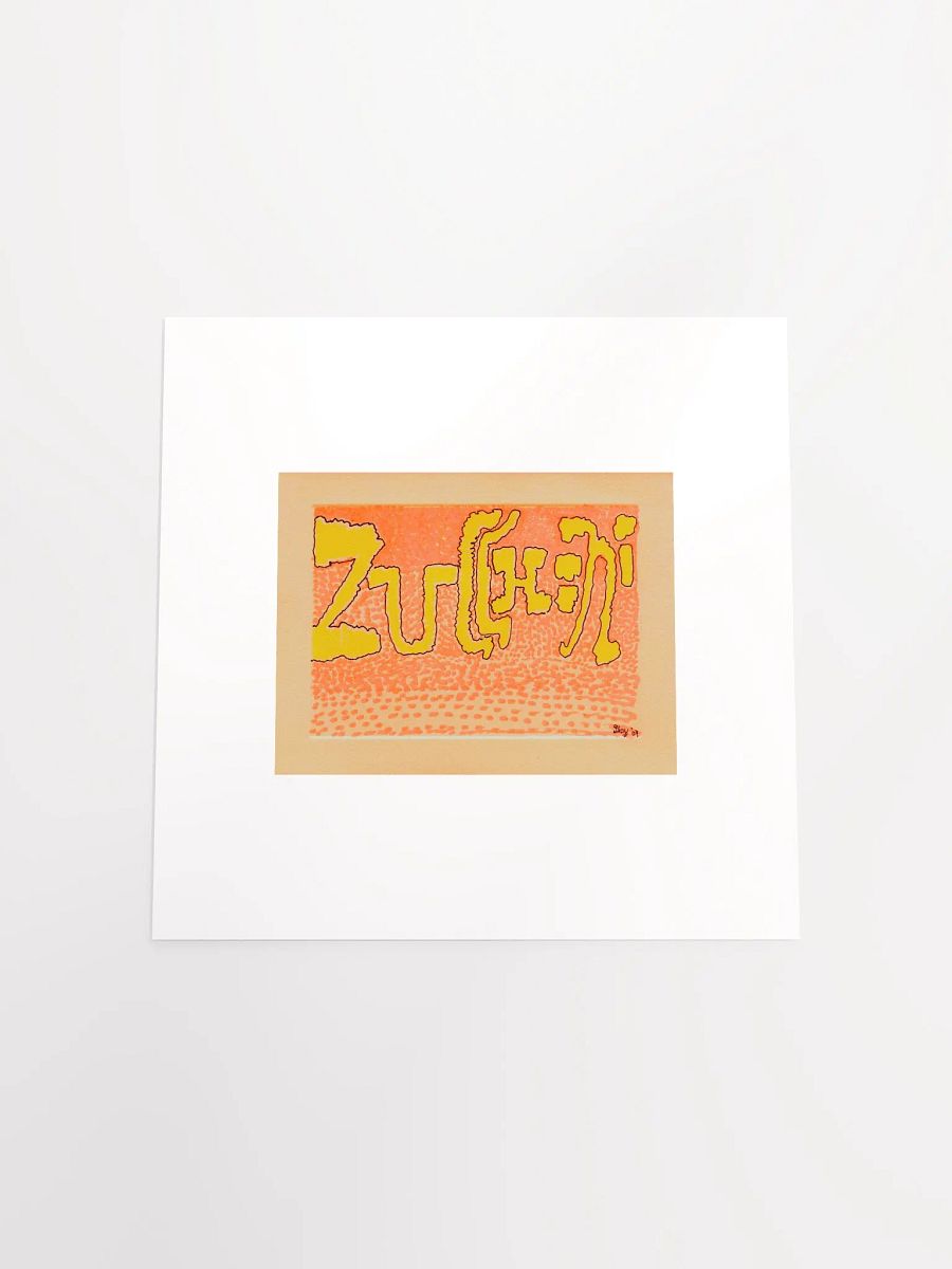 zucchini panel card print product image (3)