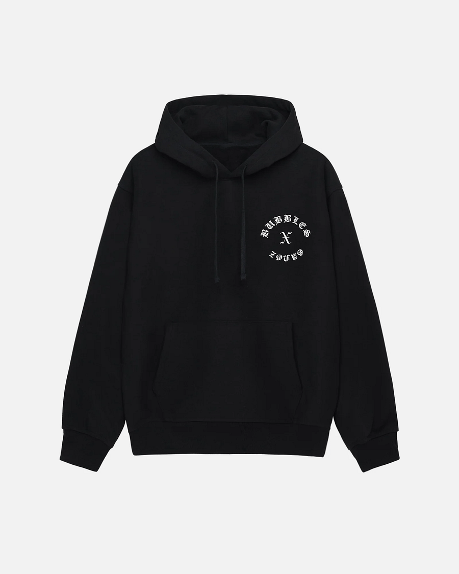 BUBBLESGANGZ BASIC HOODIE - BLACK product image (2)