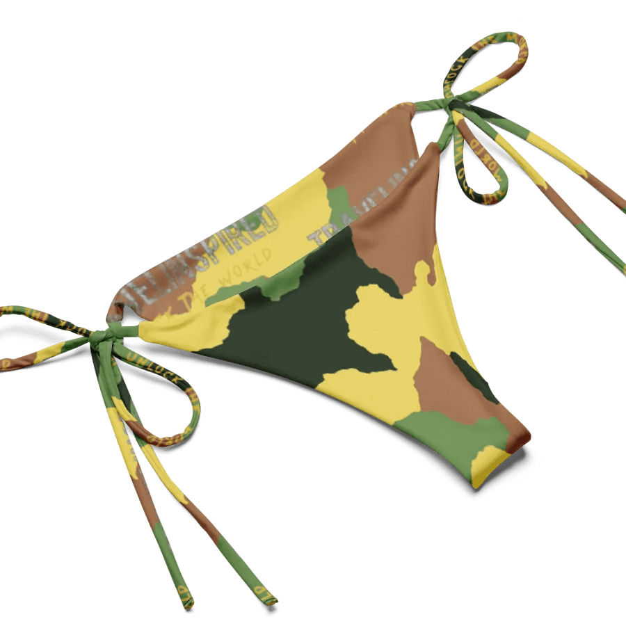 Commando Chic Army Print Bikini product image (6)