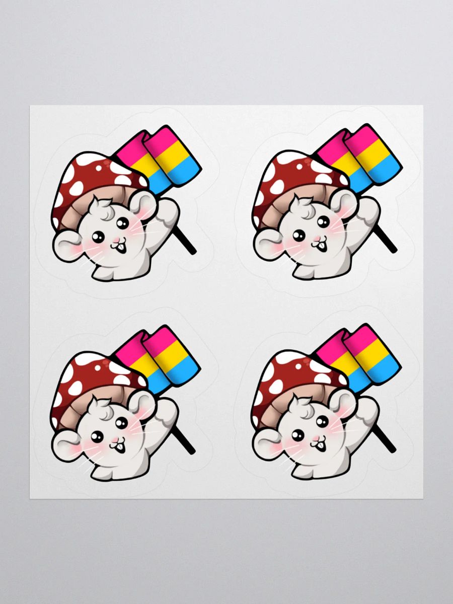 Pansexual Pride Flag Stickers product image (1)
