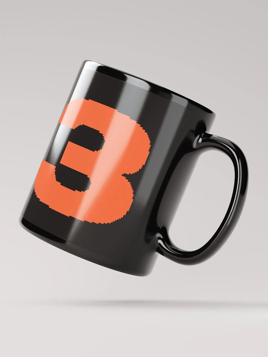 Three Mug (Black) product image (4)