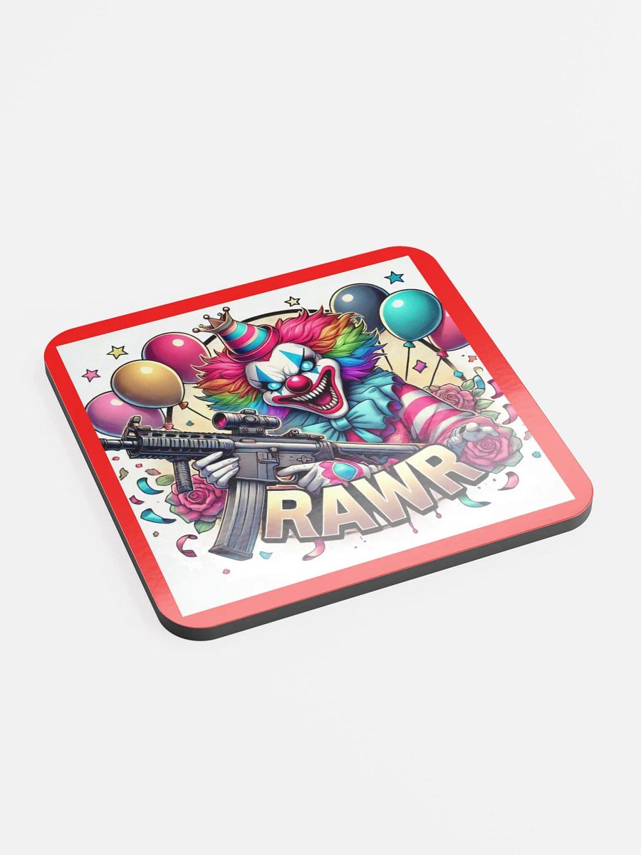 RAWR Clown Cork Coaster product image (2)