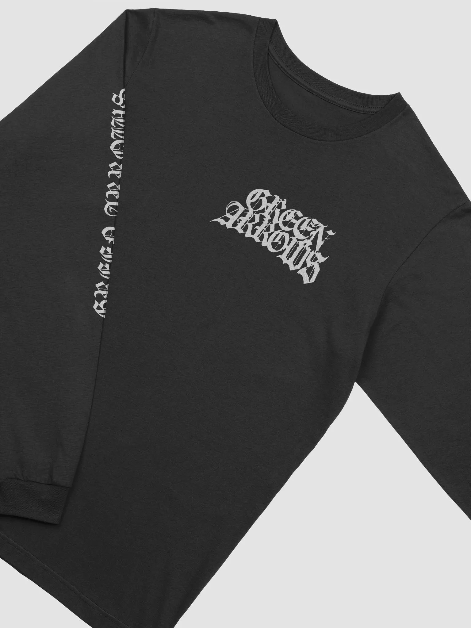 Green Arrows long sleeve product image (4)