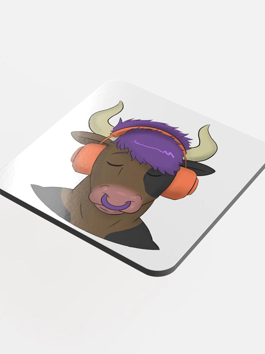 Yuuma Headphones Emote Coaster product image (4)