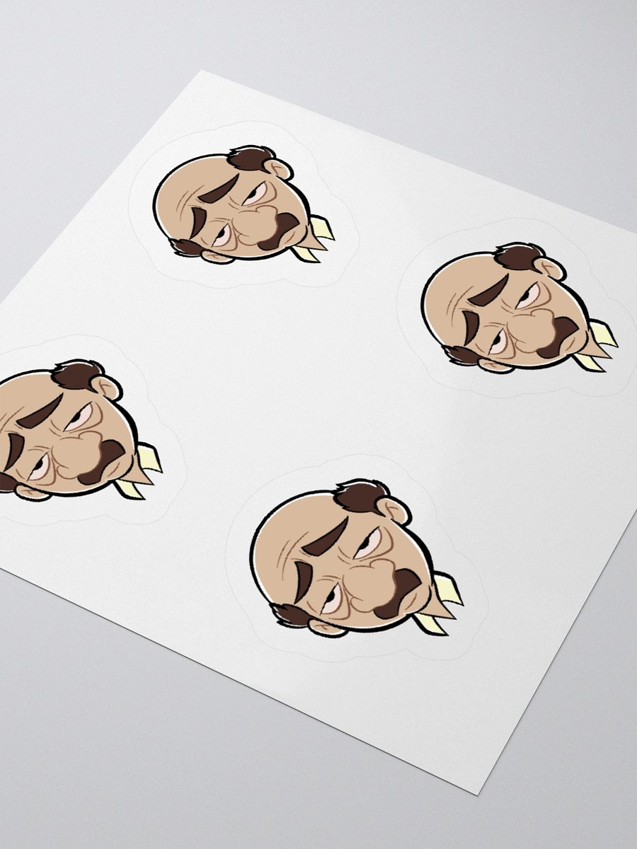 🧃 Harut Face Sticker Sheet (3x3") product image (3)