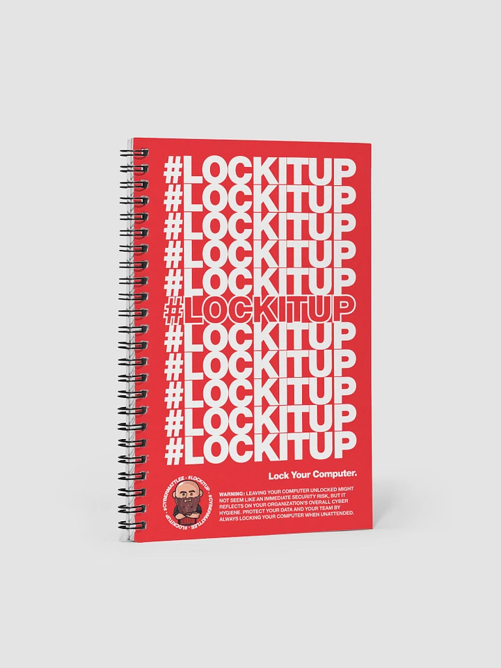 #LOCKITUP - Notebook (Red) product image (1)