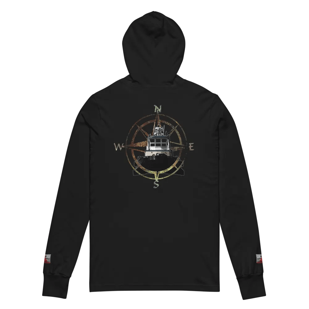 Compass Rose Pacific Titan hoodie Tee product image (6)