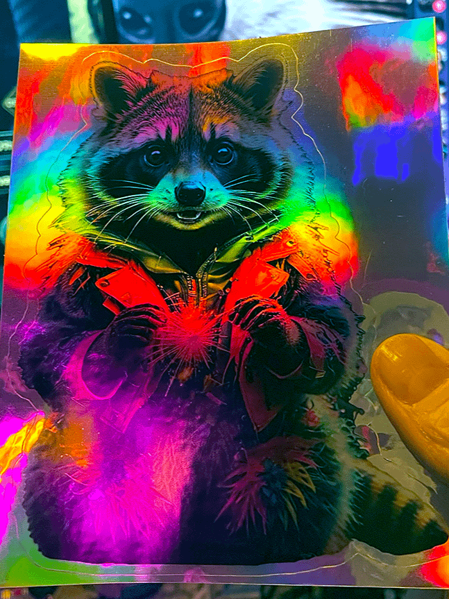 Neon Raccoon Spring 2025 product image (2)