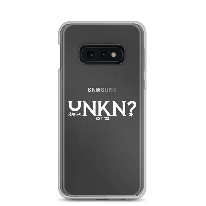 UNKN? Clear Samsung® Case product image (7)