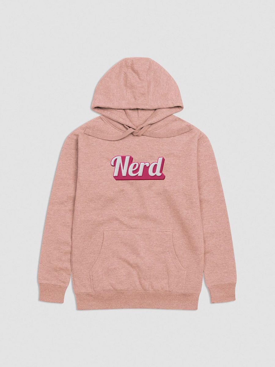 I'm Just Nerd Hoodie (Embroidered) product image (2)