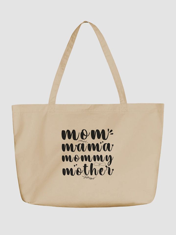 Mom, Mama, Mommy, Mothers Day Eco Tote Bag. product image (1)