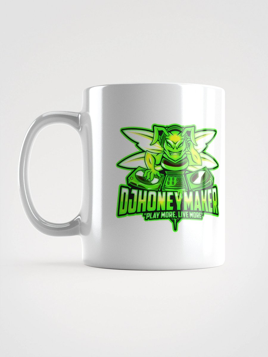 Neon Logo White Glossy Mug product image (17)