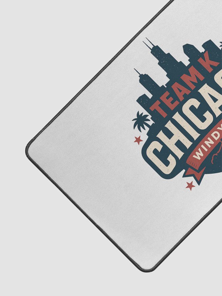 Team K Chicago Desk Mat 12" x 22" product image (2)
