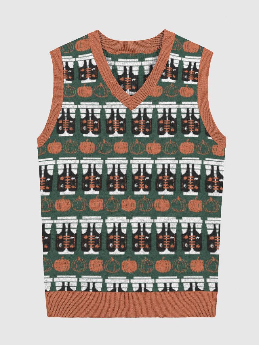 Pumpkin Spice Pattern Vest product image (1)