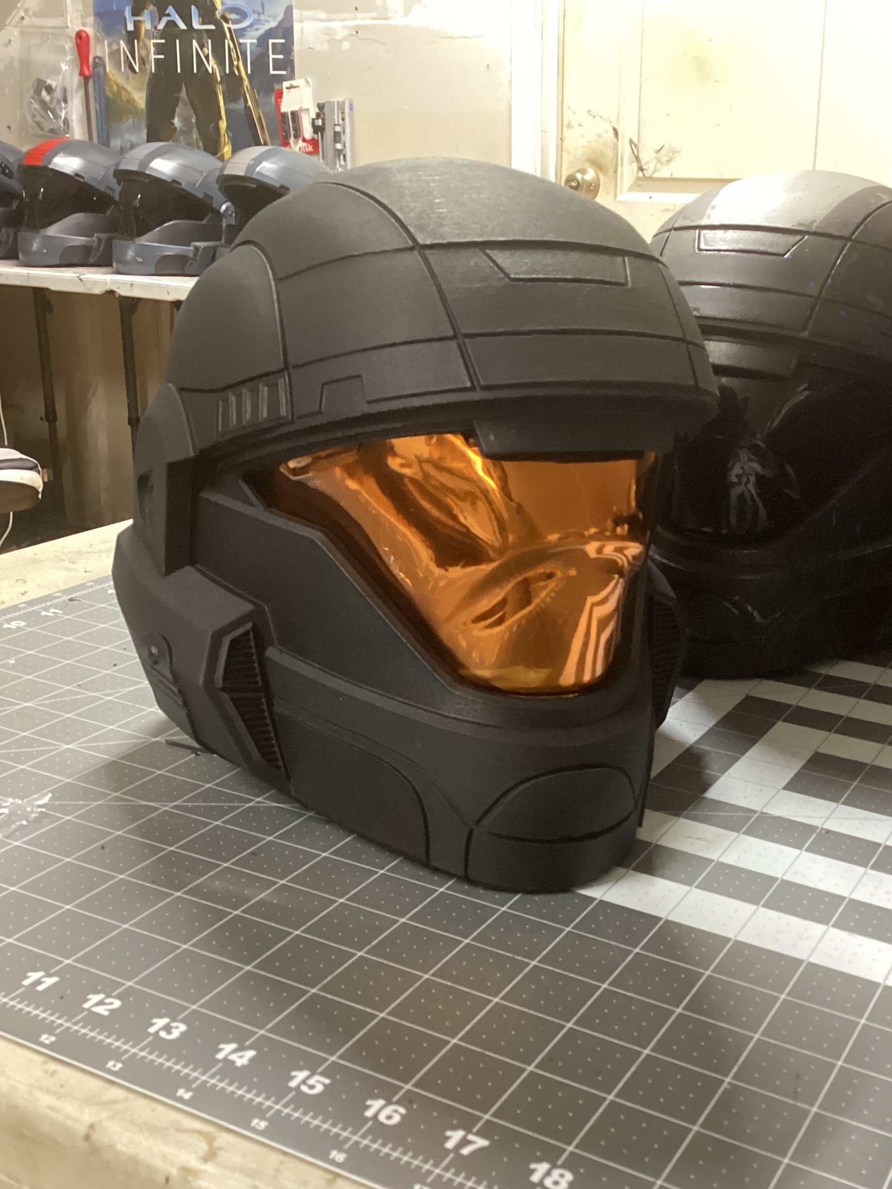 reach odst delta helmet prop. 3-D printed Standard version product image (10)