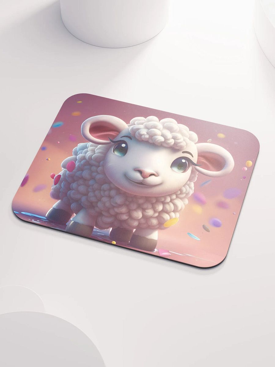 Cute Sheep Mouse Pad product image (3)