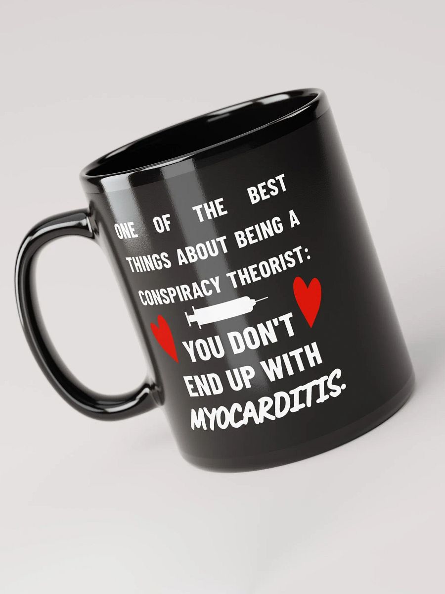 Conspiracy Theorist Myocarditis Truth Bomb Mug product image (3)