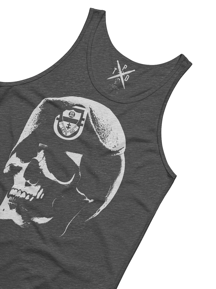 Skull Beret Tank Top product image (4)