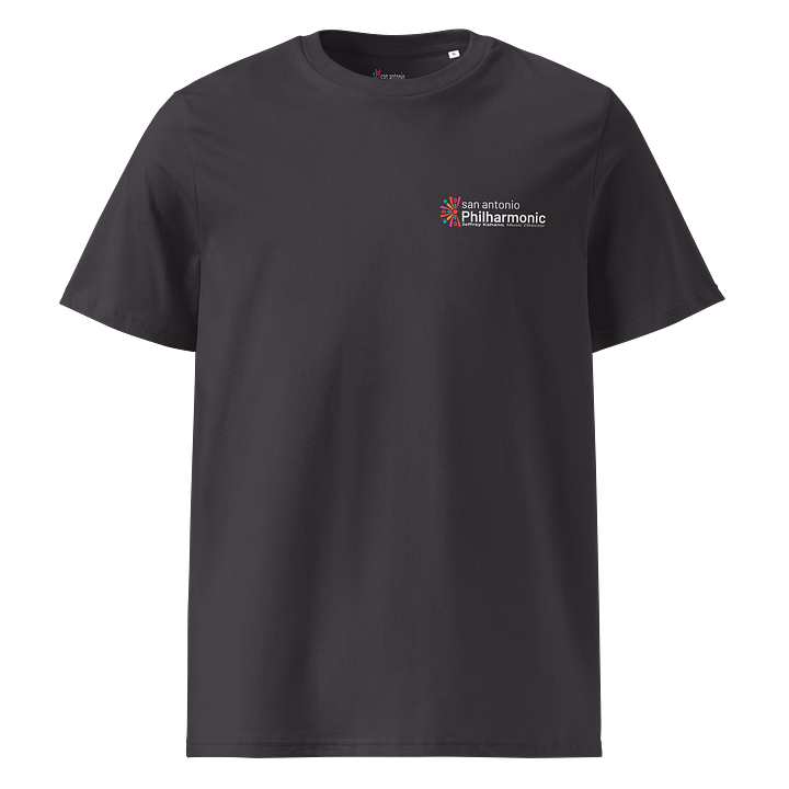 Resurrection Symphony Unisex Organic Ribbed Neck T-Shirt product image (2)