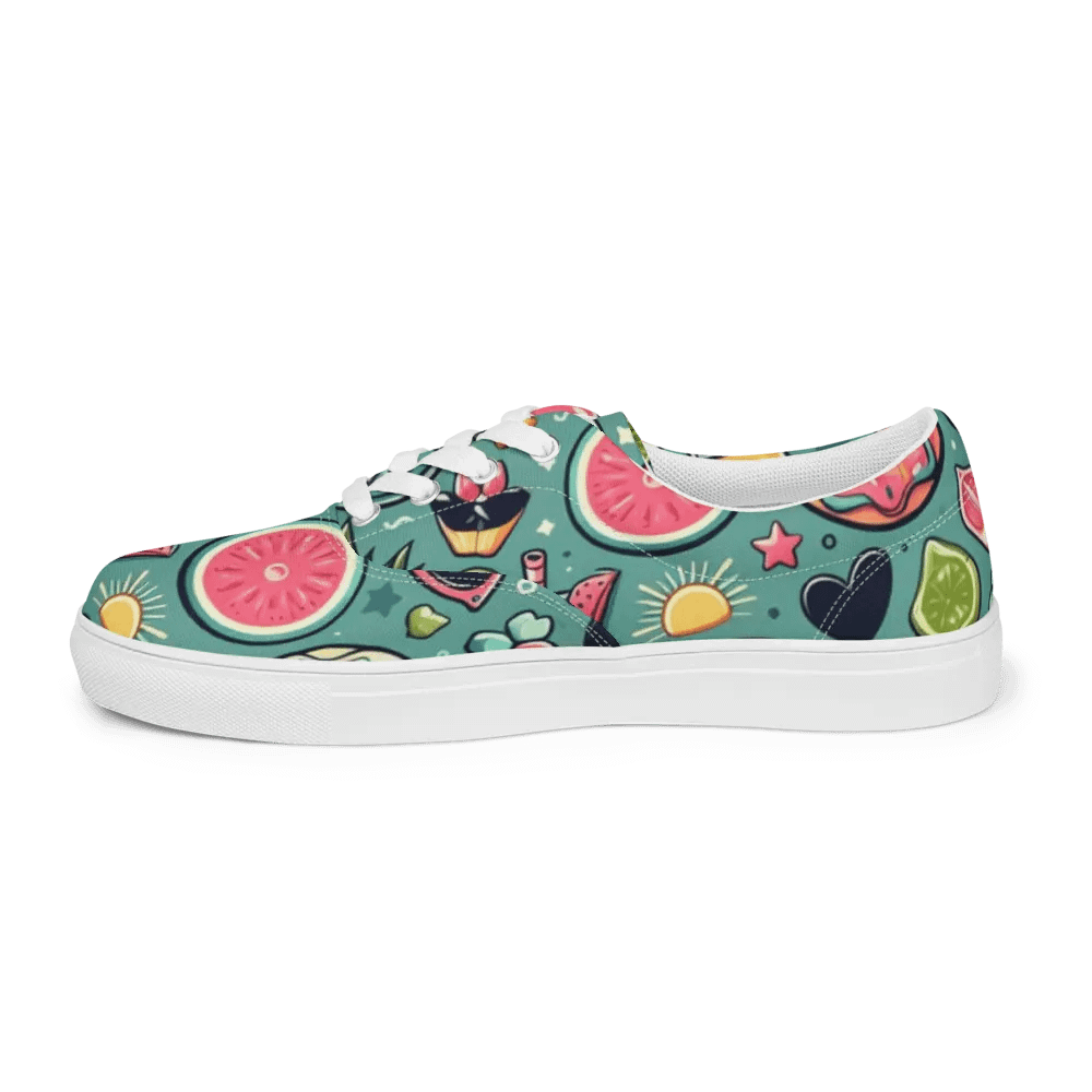 Tropical Vibes Men's Canvas Shoes product image (9)