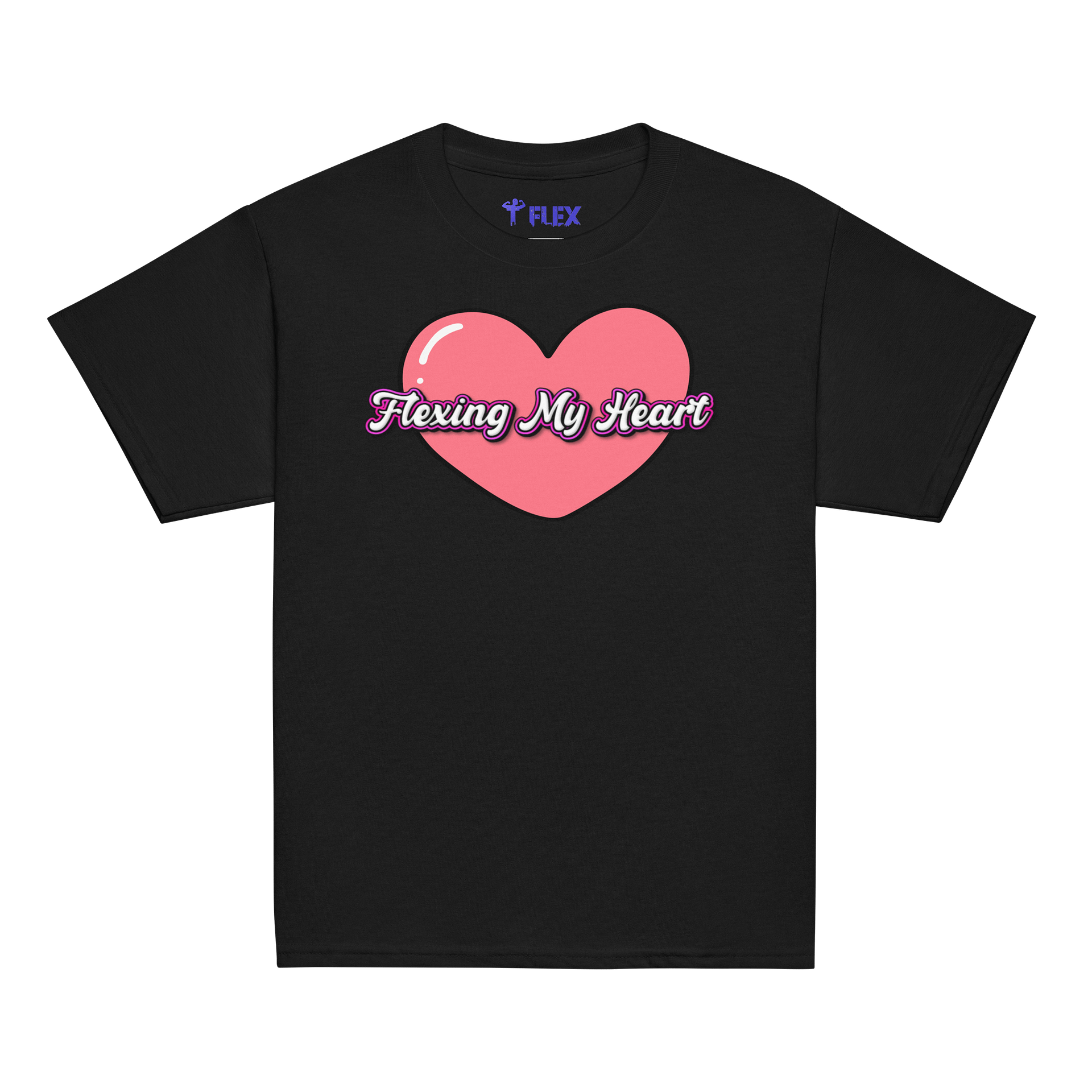 Flexing My Heart Youth Tee product image (2)
