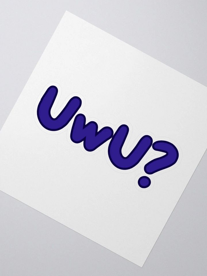 UwU? Sticker, Purple product image (5)