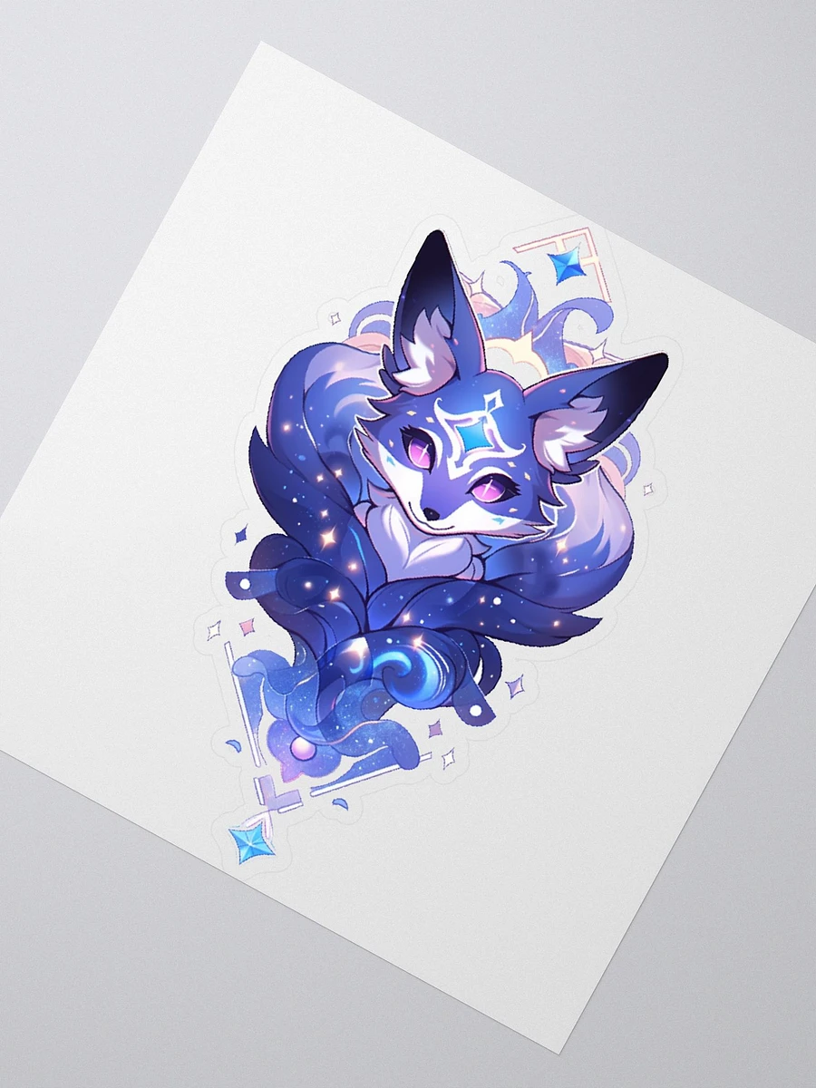 Celestial Gem Fox Sticker product image (5)