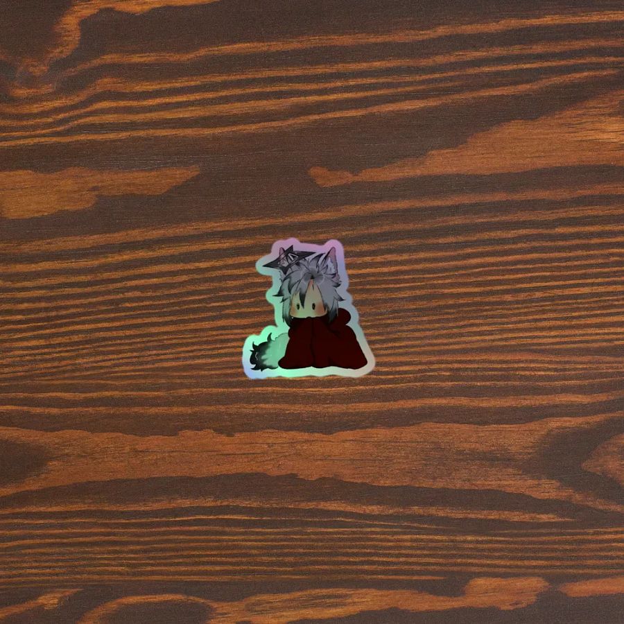 Chibi Angel Holographic Sticker Set product image (5)