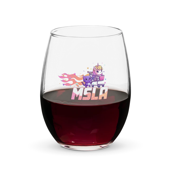 MSLA Sparkle Amigos - Stemless Wine Glass product image (1)