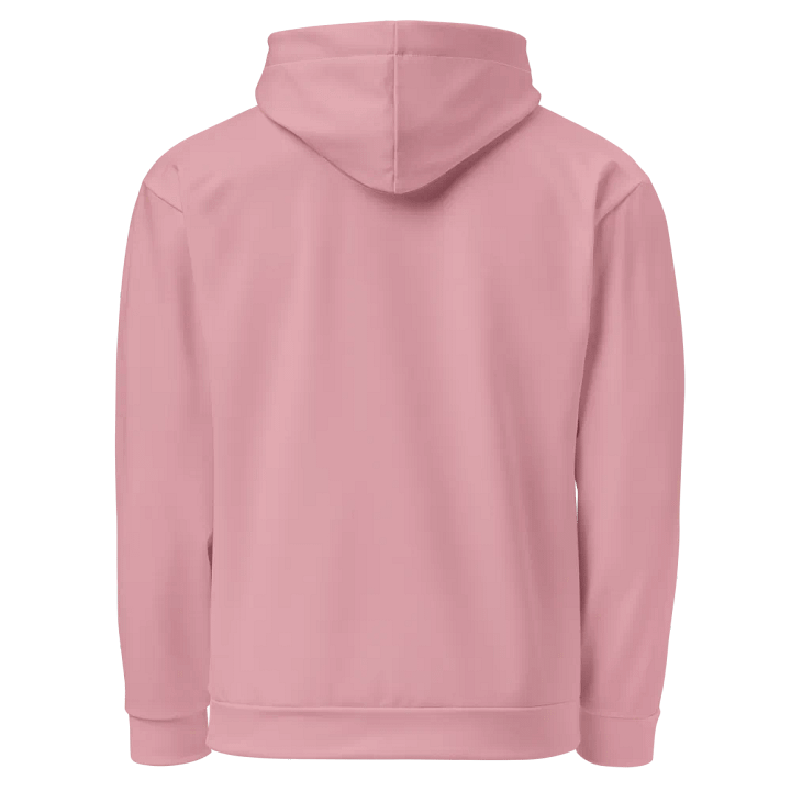 Plain Dusty Light Pink Soft Summer Unisex Recycled Polyester Heavyweight Premium Hoodie by Treasure Pie product image (2)