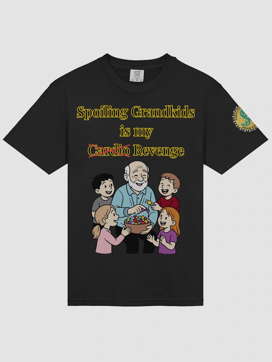 Spoiling Grandkids is my Cardio (Male) Comfort Colors Garment-Dyed Heavyweight T-Shirt Colors (1) product image (30)
