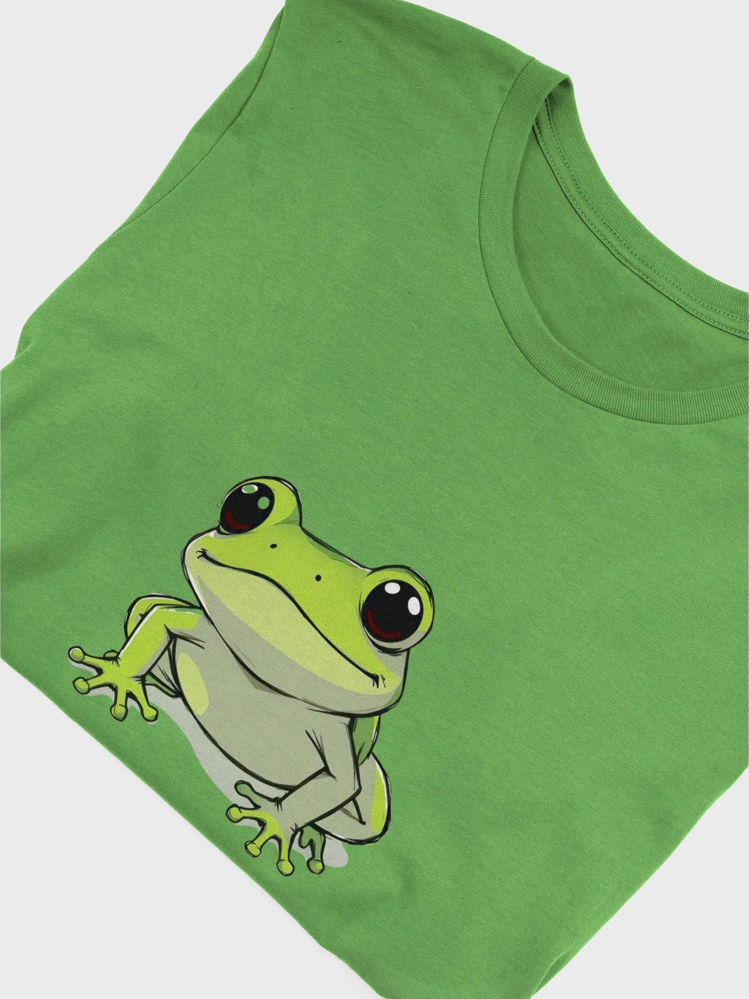 Whimsical Green Frog T-Shirt product image (14)