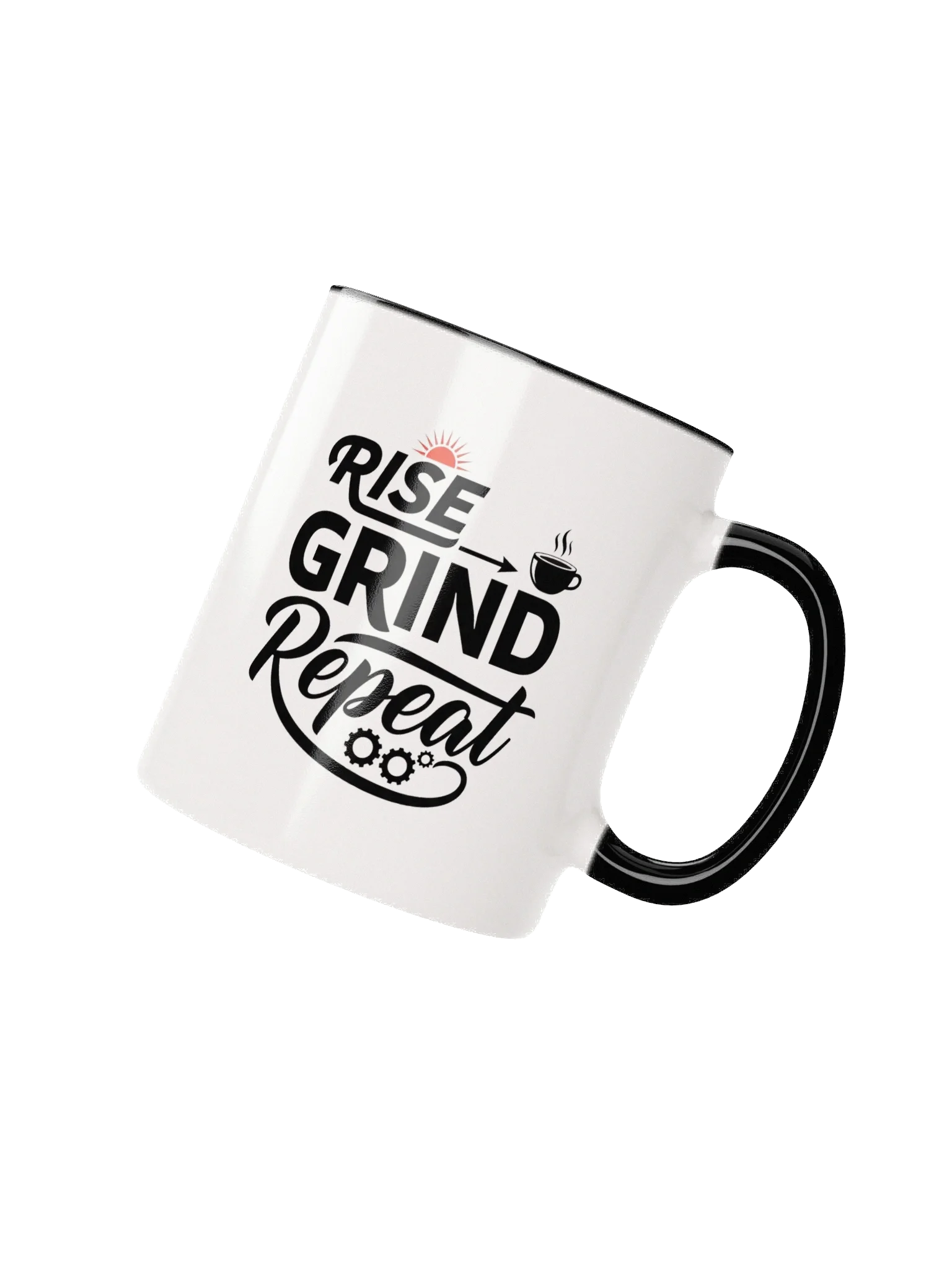 Rise, Grind, Repeat Mug – Motivational Coffee Cup for Daily Hustle & Productivity Boost product image (2)
