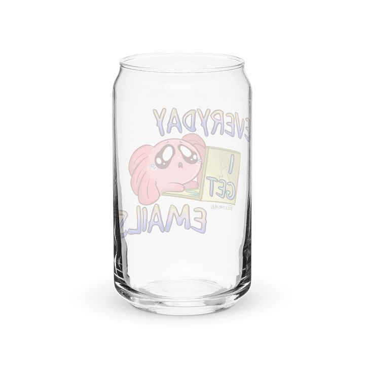 Everyday I Get Emails Spud Glass Can product image (6)