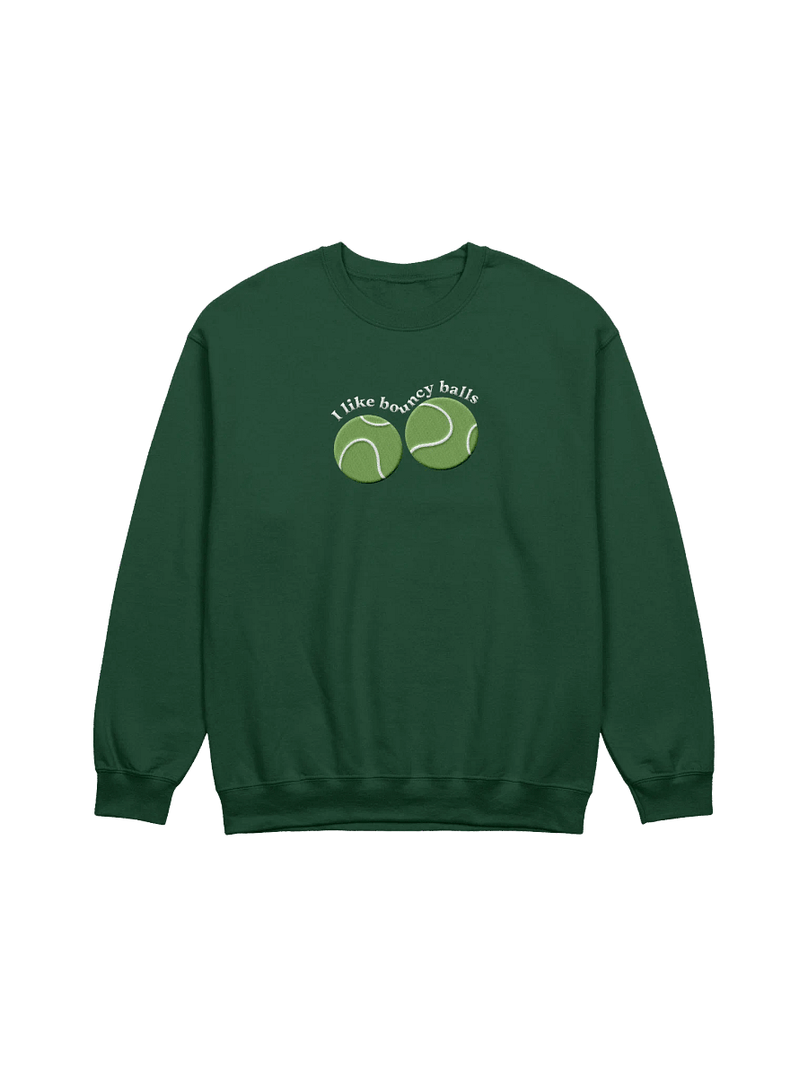 Fun Tennis Balls Embroidery Crewneck product image (8)