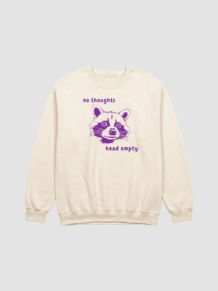 No thoughts head empty Crewneck product image (1)