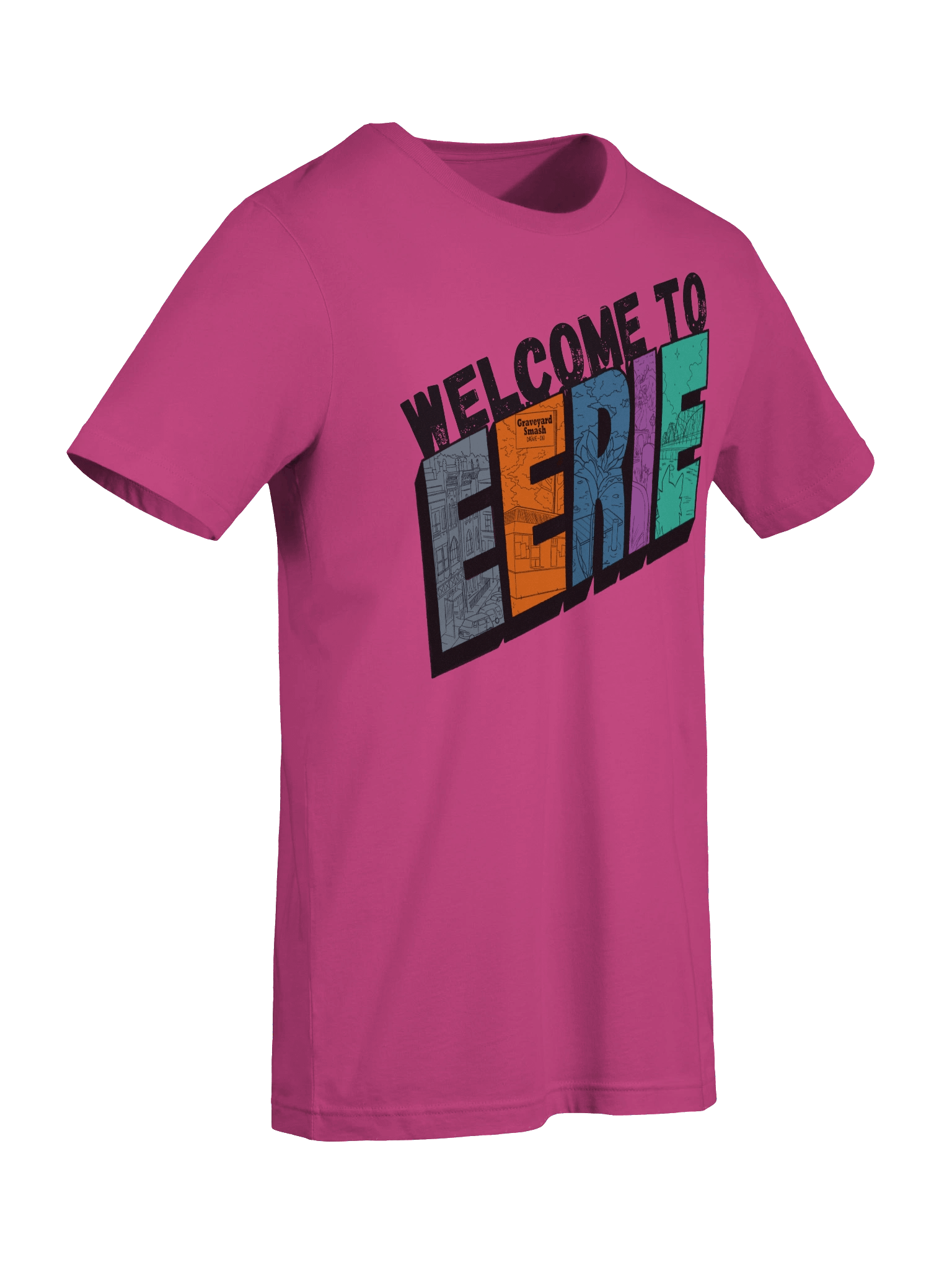 Welcome to Eerie T-Shirt product image (9)