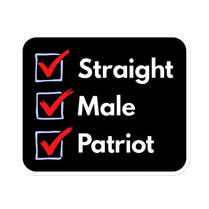Magnet: Male Checklist product image (2)