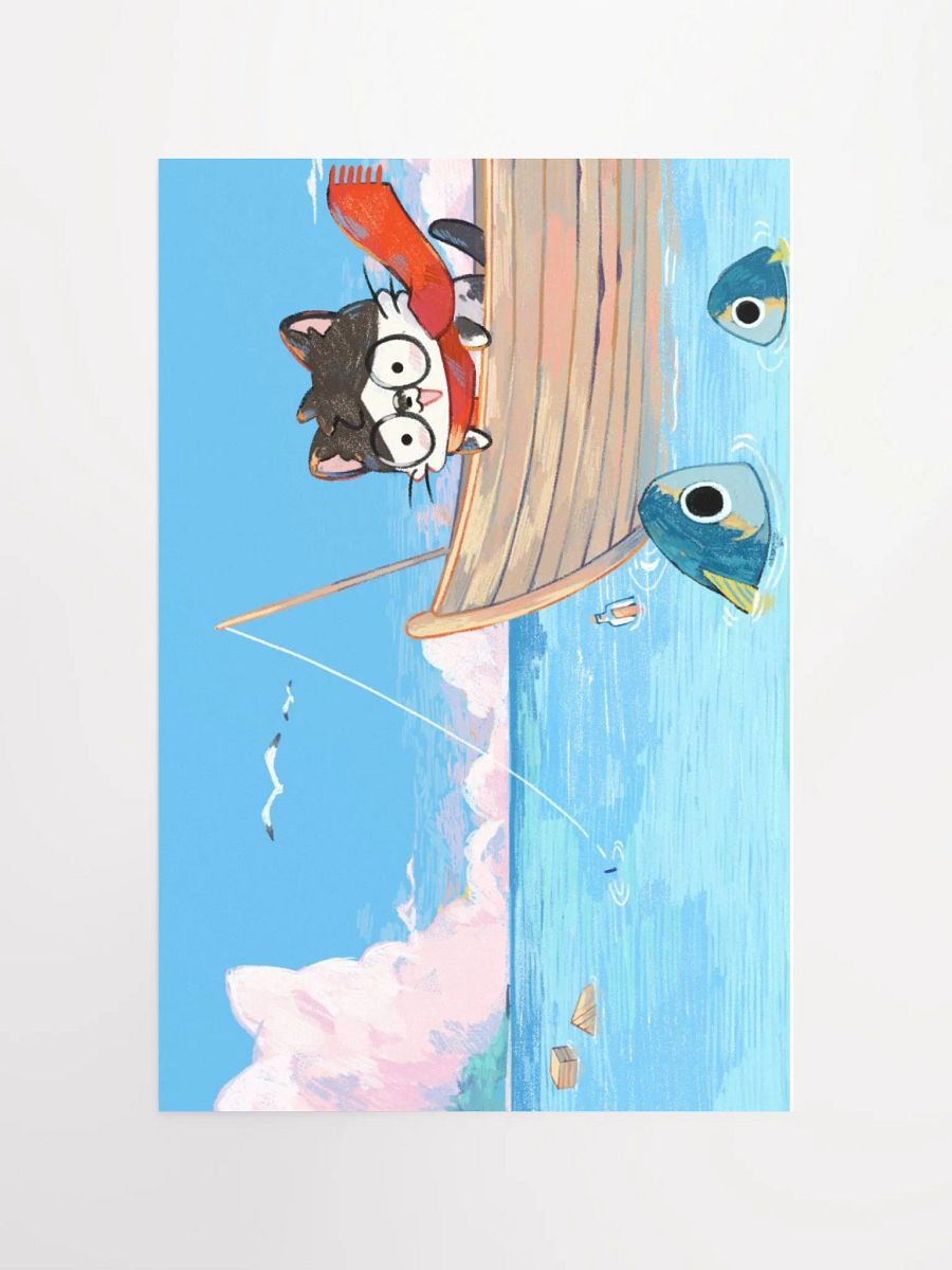 August Fishing Poster product image (8)