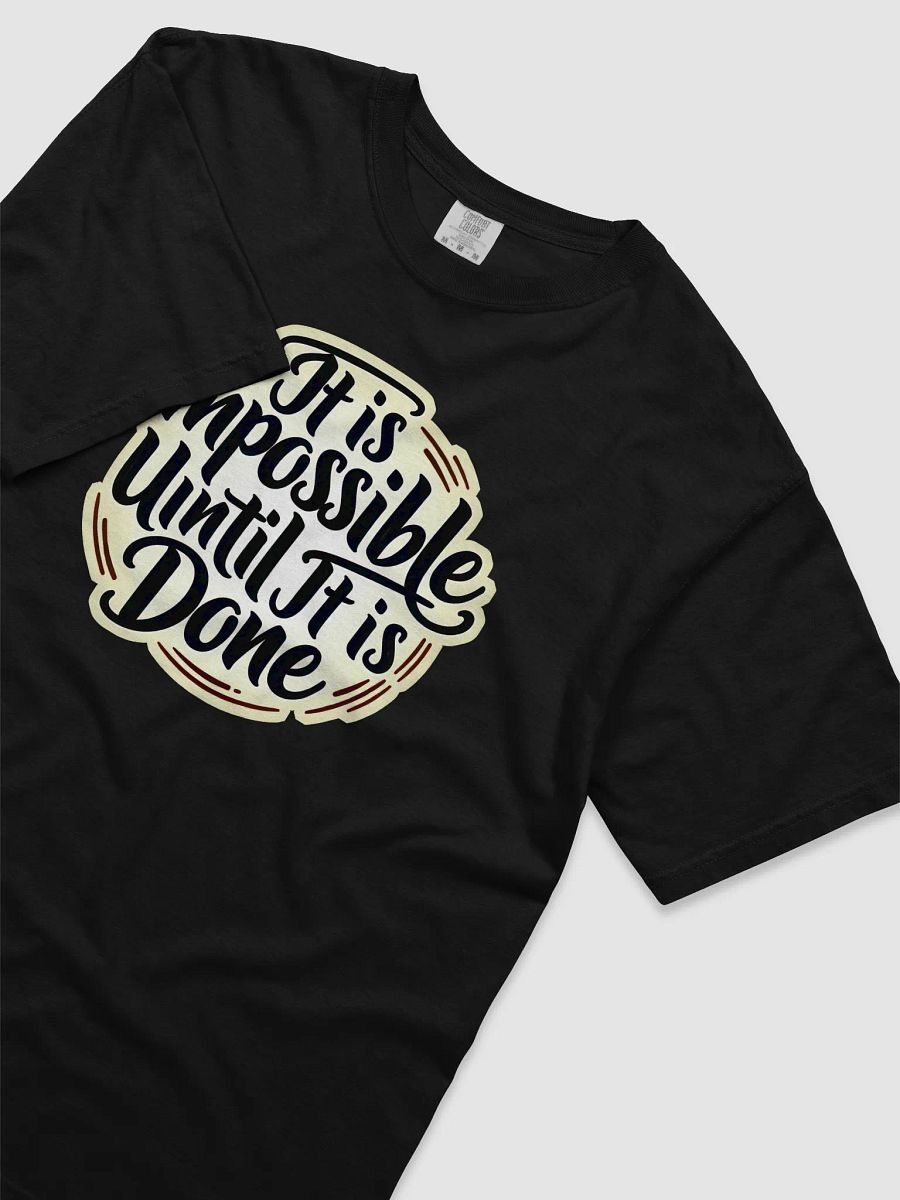Bold Script Motivation T-Shirt product image (3)