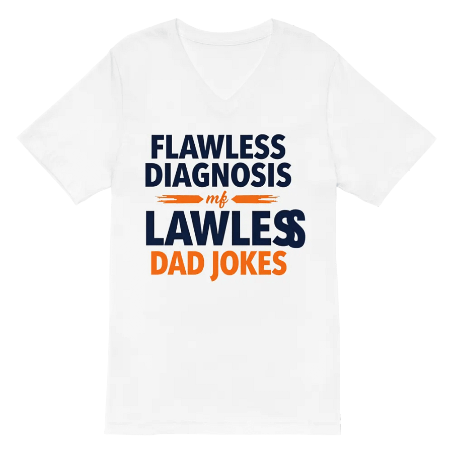 Flawless Diagnosis V-Neck Tee product image (2)
