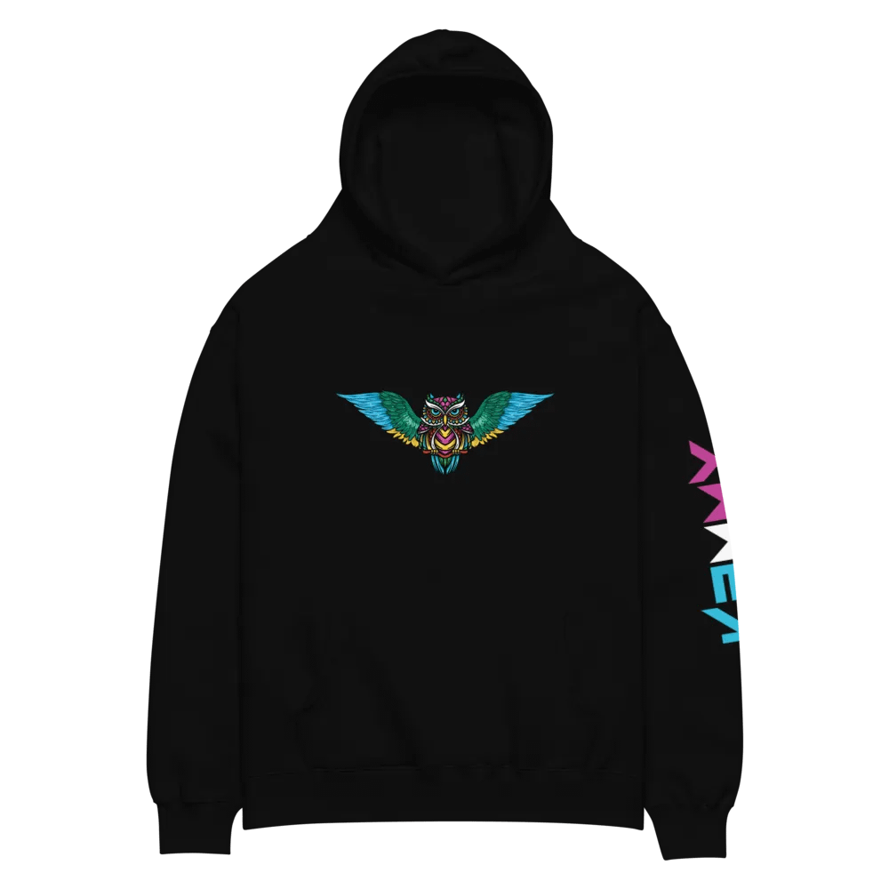 Unisex OWL Oversized Hoodie product image (2)