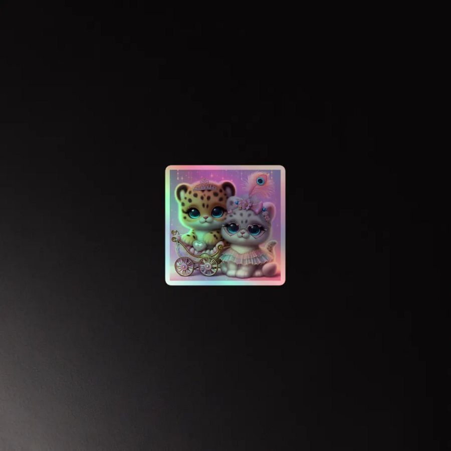 Cute Leopard Sticker product image (4)