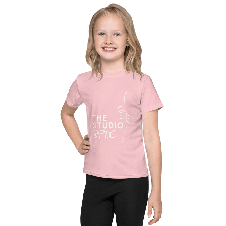 Kids T-Shirt | Light Pink with White Logo product image (1)