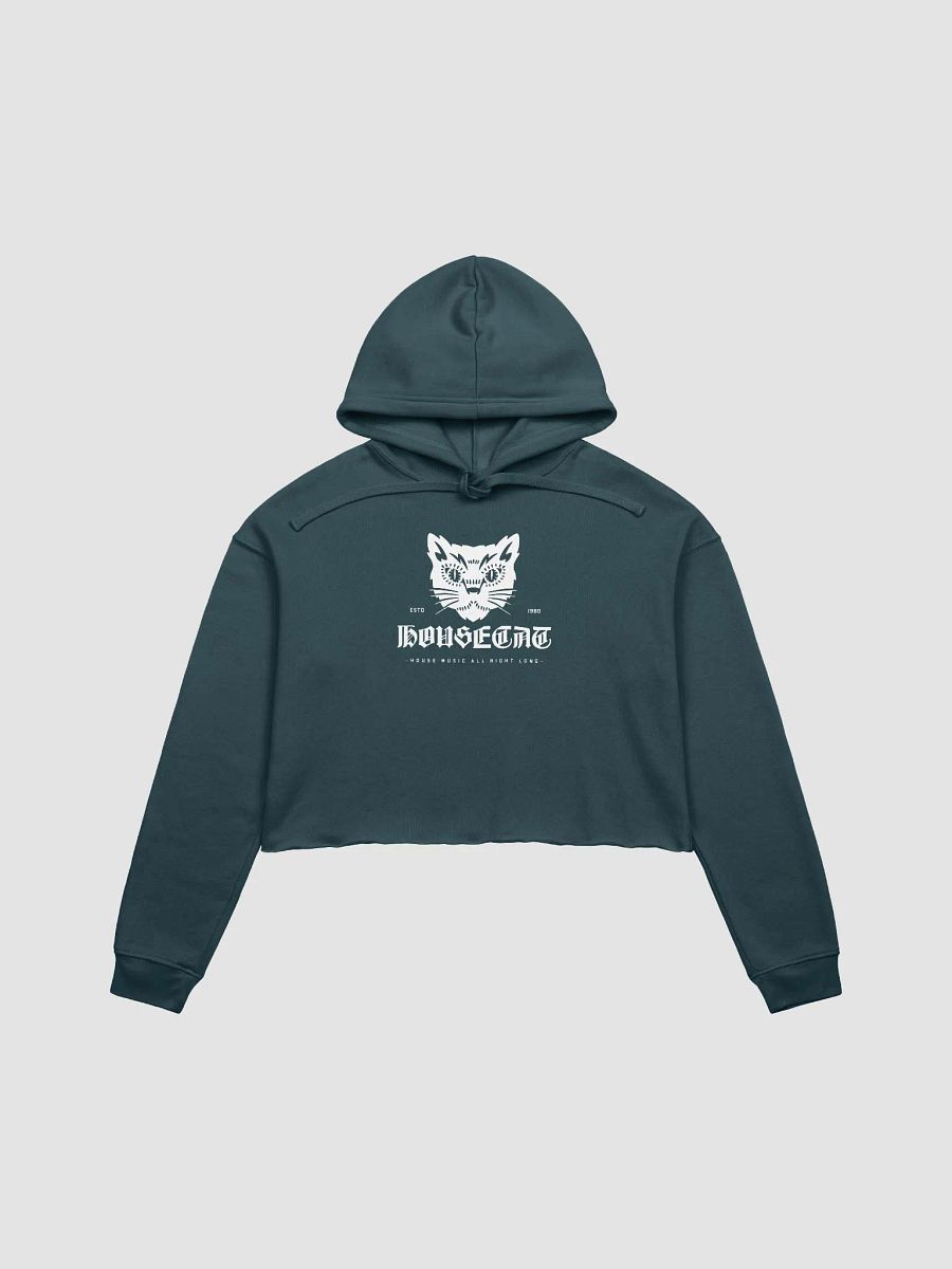Womens HouseCat Bella+Canvas Fleece Crop Hoodie product image (2)